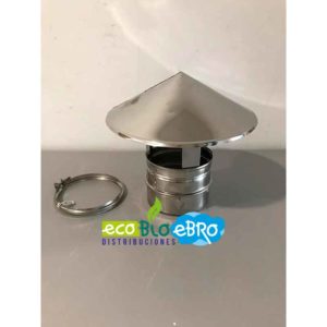 SOMBRERETE FINAL SIMPLE PARED SW INOX 304 ecobioebro